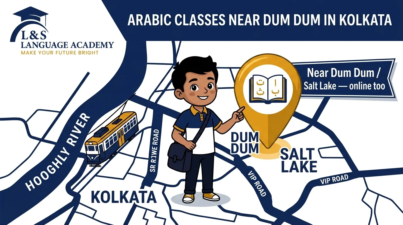 Arabic classes near Dum Dum in Kolkata