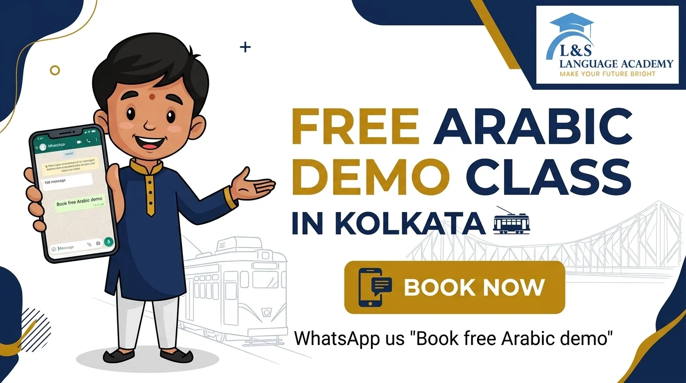 Book a free Arabic demo class in Kolkata