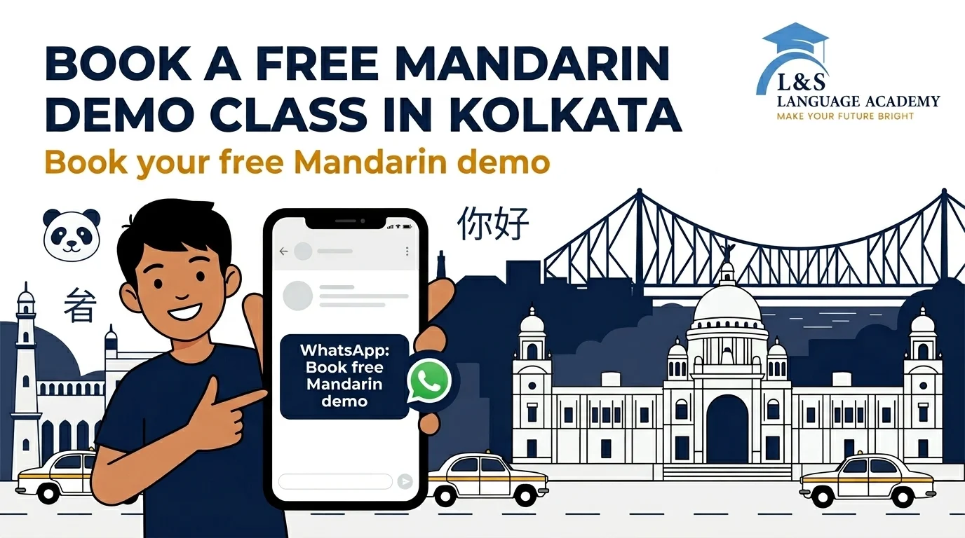 Book a free Mandarin demo class in Kolkata