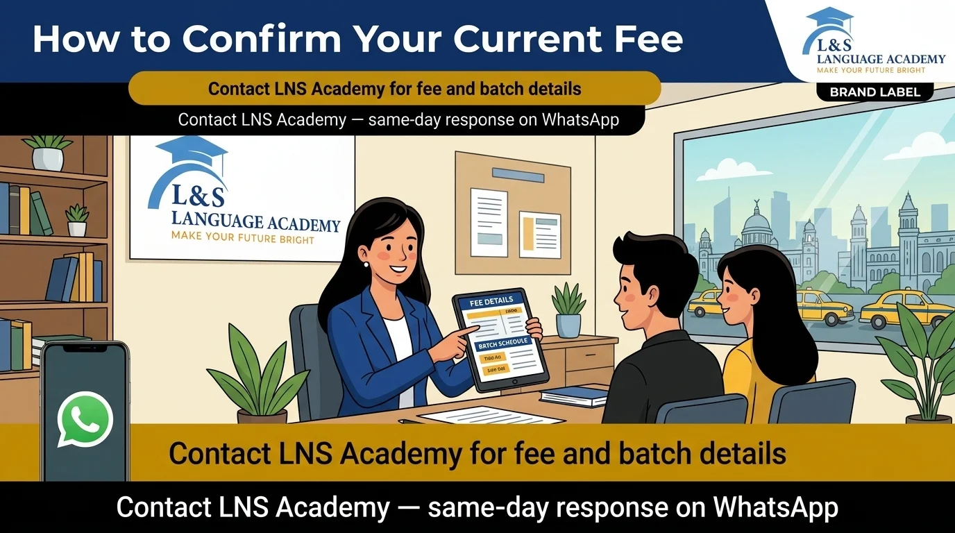 Contact LNS Academy for fee and batch details