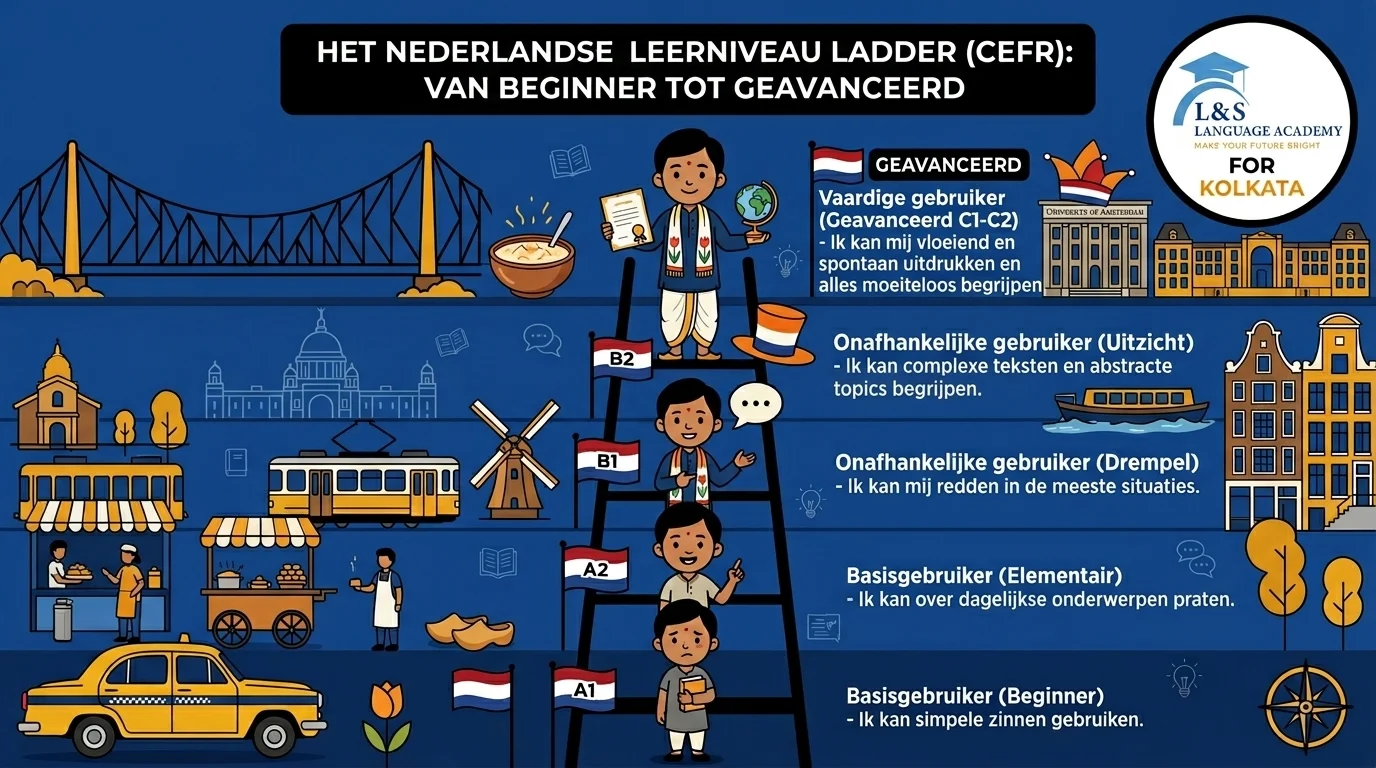 Dutch CEFR levels A1 to advanced