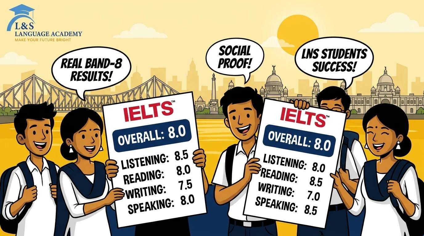 LNS students with high IELTS band scores