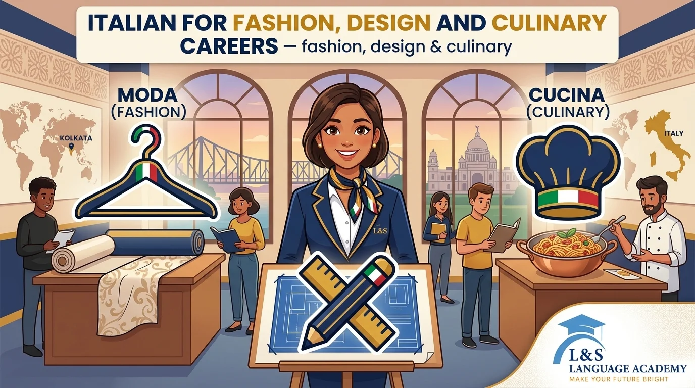Italian for fashion, design and culinary careers