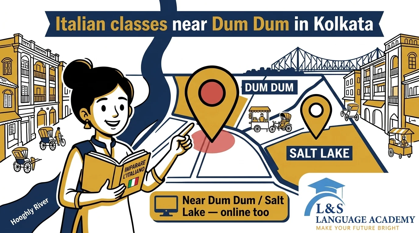 Italian classes near Dum Dum in Kolkata