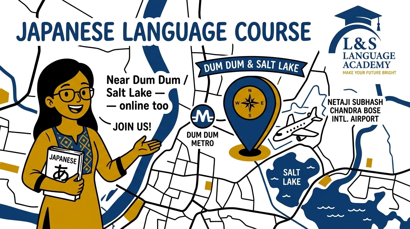 Japanese classes near Dum Dum in Kolkata
