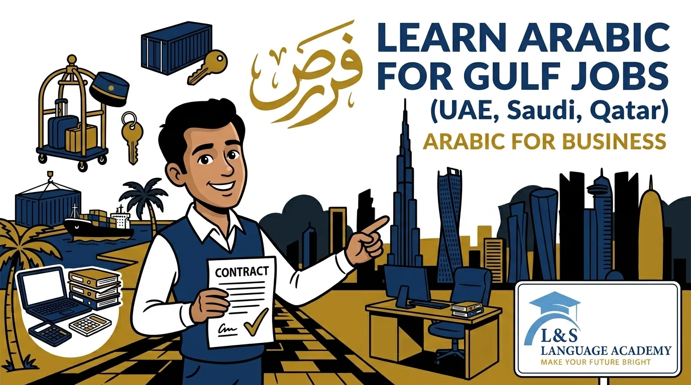 Learn Arabic for Gulf jobs in UAE Saudi Qatar