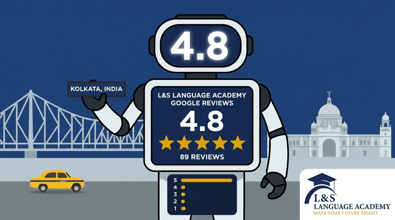 LNS Language Academy Google reviews and star rating