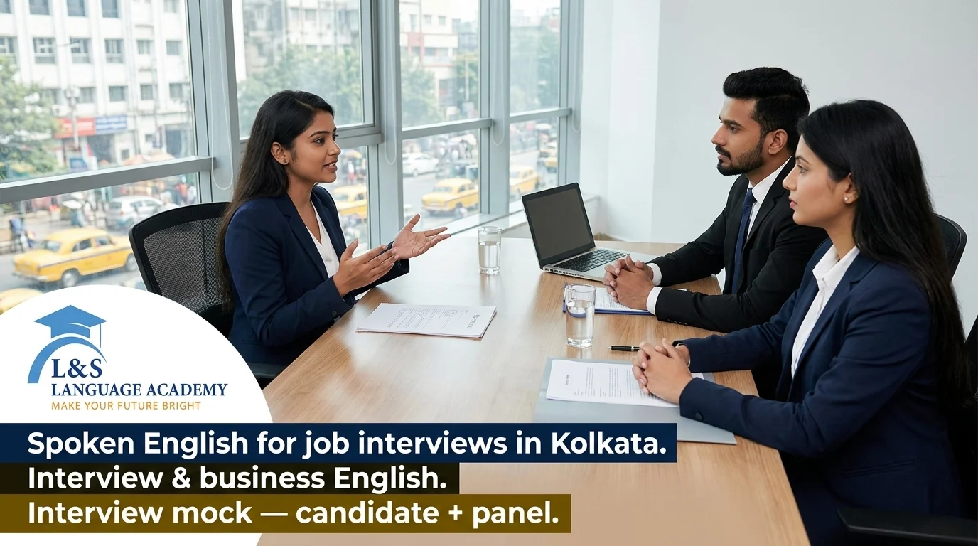 Spoken English for job interviews in Kolkata
