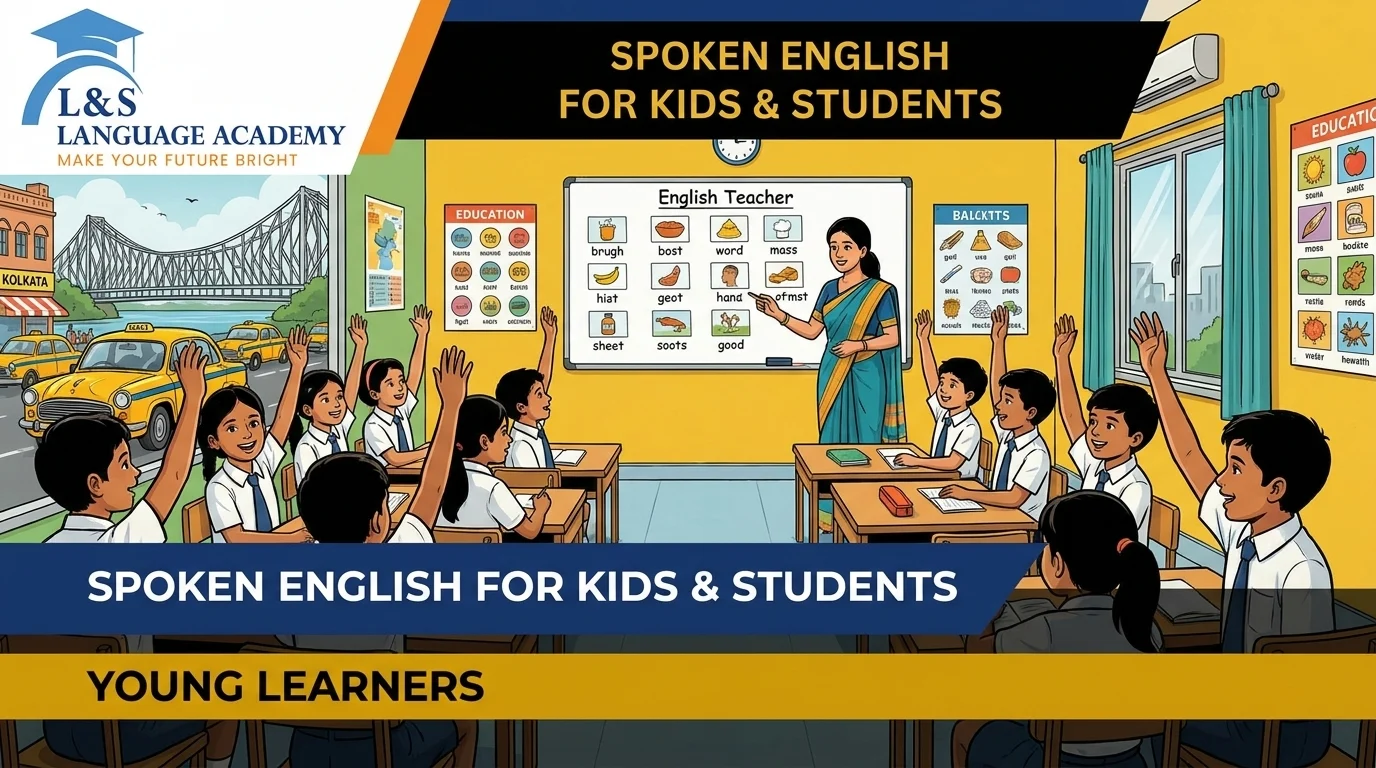 Spoken English classes for children and students in Kolkata