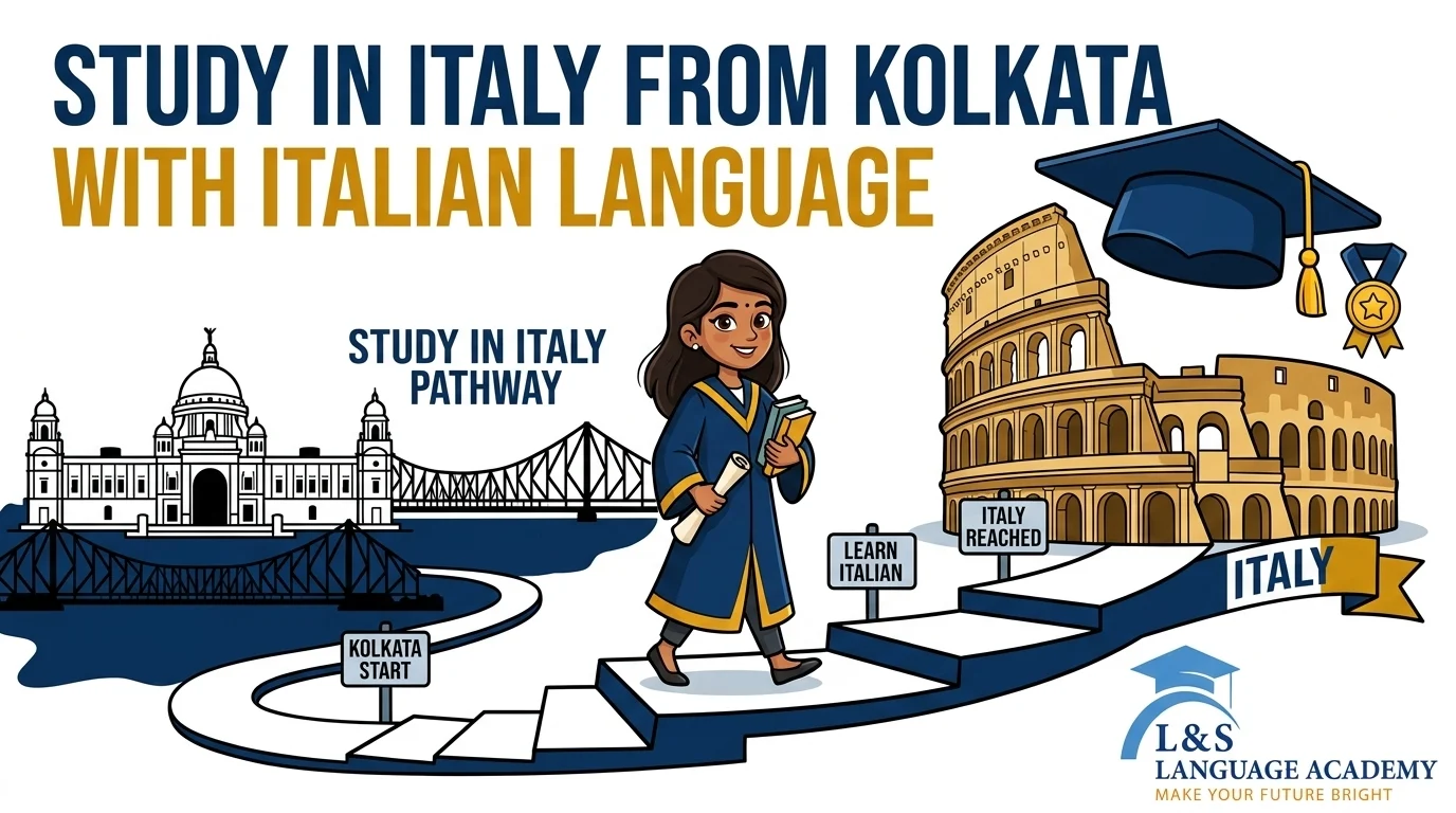 Study in Italy from Kolkata with Italian language